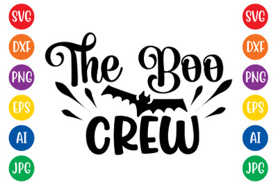 The Boo CREW2 svg file