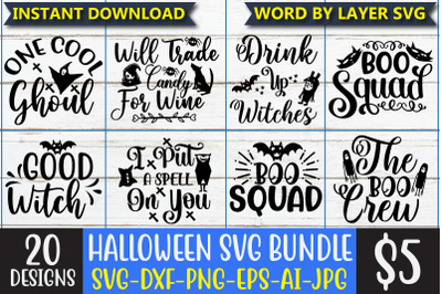 Halloween SVG Bundle