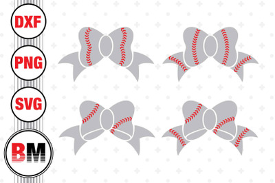 Bow Baseball SVG&2C; PNG&2C; DXF Files