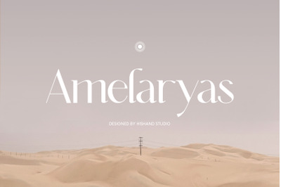 Amelaryas Typeface