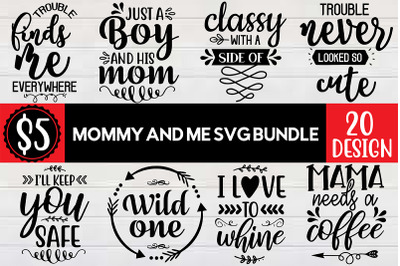 Mommy and Me SVG Bundle