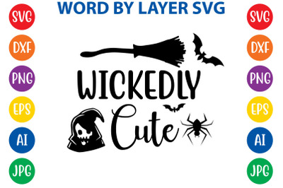 wickedly cute svg cut file