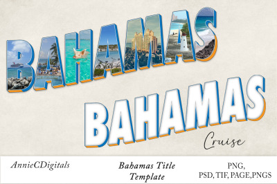 Bahamas Photo Title &amp; Template