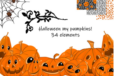 Halloween Clipart - cute halloween clip art