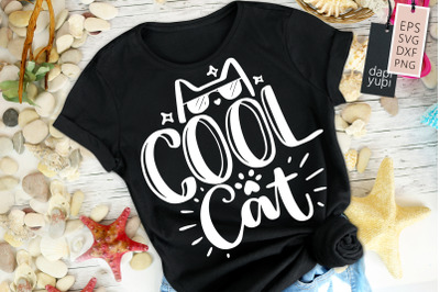 Cool Cat SVG Cat Lover Quotes