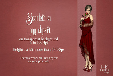 Scarlett Collection : Clipart #1