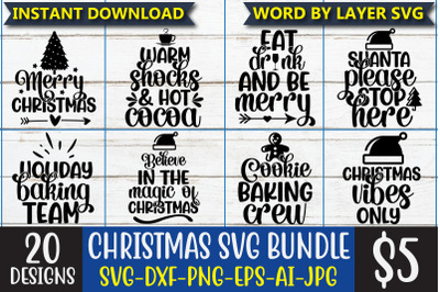 Christmas SVG Bundle