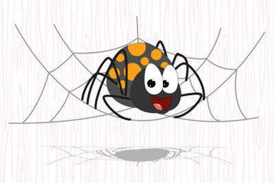 cute spider animal cartoon