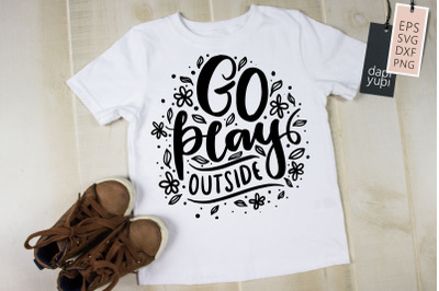 Go Play Outside SVG Easter Quotes