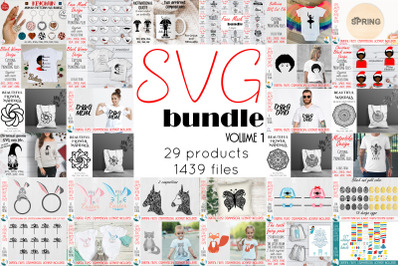 SVG bundle. 29 designs included.