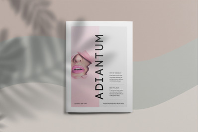 Adiantum - Magazine Template