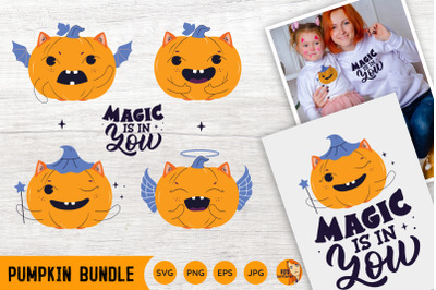 Pumpkins. Magic pumpkin bundle