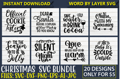 Christmas SVG Bundle