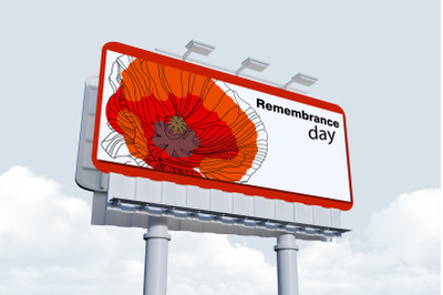 Memorial day banner
