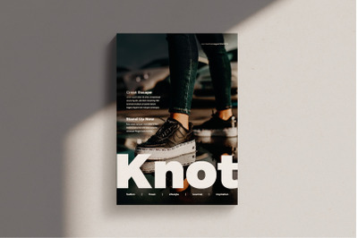 Knot - Fashion Magazine Template