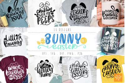 Bunny Easter Quotes SVG Vol.2 Funny Easter