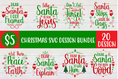 Christmas SVG Design Bundle Vol-6