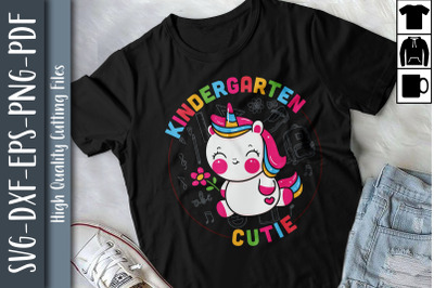 Unicorn Kindergarten Back To School