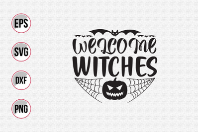 Welcome witches  svg.