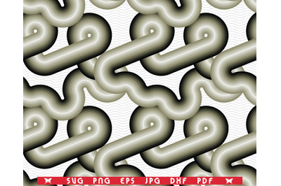 SVG Twisted Parallel Striped Lines&2C; Seamless Pattern digital clipart