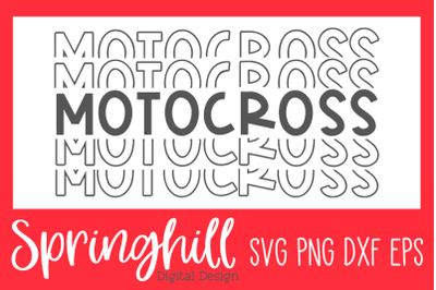 Motocross Shirt SVG PNG DXF &amp; EPS Design Cut Files