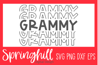 Grammy T-Shirt SVG PNG DXF &amp; EPS Design Cut Files