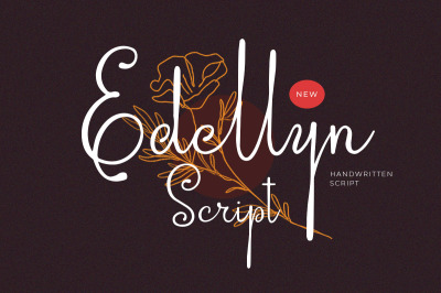 Edellyn Script - Handwritten Script