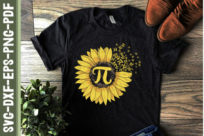 Pi Day Sunflower Math Teacher