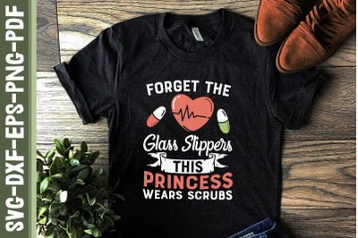 This Princess Wears Scrubs Nurse Design