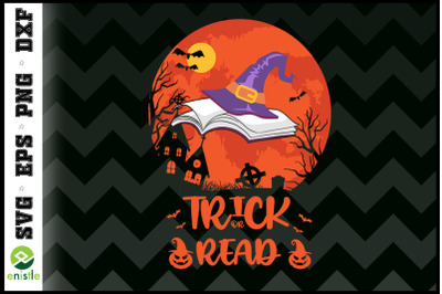 Reading Lover Trick or Read Halloween