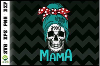 Spooky mama Skeleton Bandana