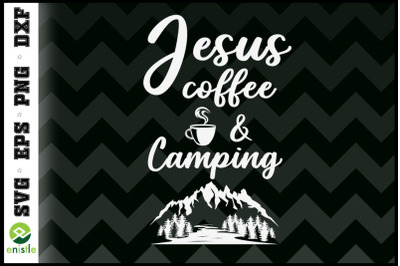 Camp Lover Coffee Camping Jesus