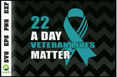 PTSD 22 a Day Veteran Lives Matter