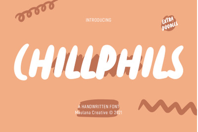 Chillphils Handwritten Font