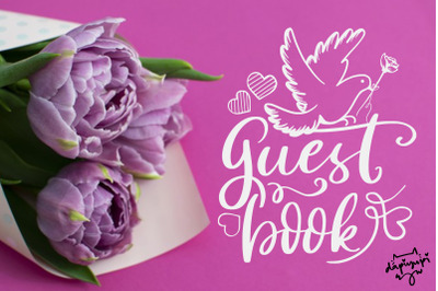 Guest Book SVG Bridal Quotes