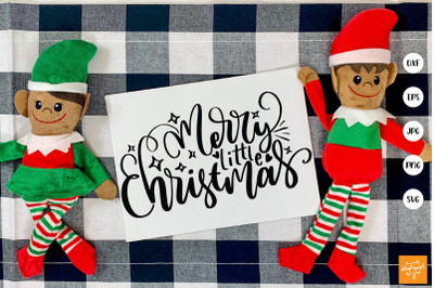 Merry Little Christmas SVG Christmas Quotes