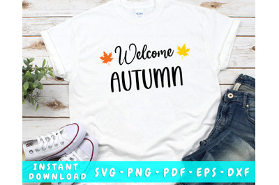 Welcome Autumn SVG