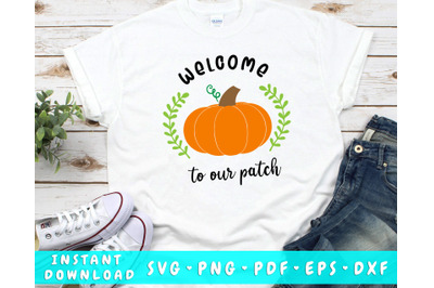 Welcome To Our Patch SVG