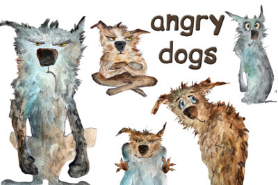 drawings of angry dogs png