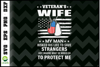 Veteran Wife Army Husband Soldier