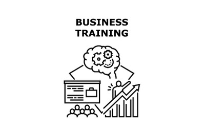 Educational Business Training Vector Concept Color