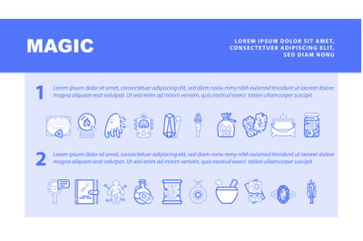 Magic Mystery Objects Landing Header Vector