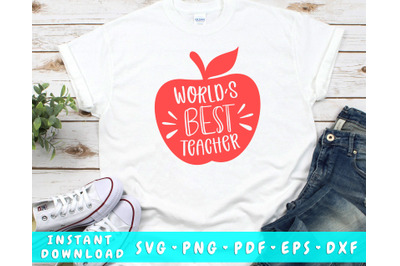 World&amp;&23;039;s Best Teacher SVG