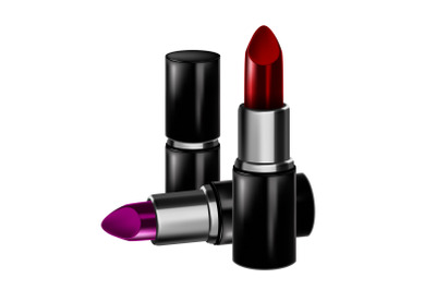 Lipstick Makeup Painting Lips Accessory Vector