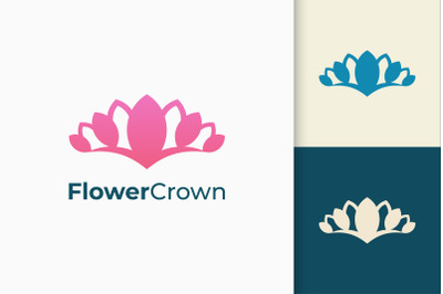 Flower Logo in Luxury and Elegant