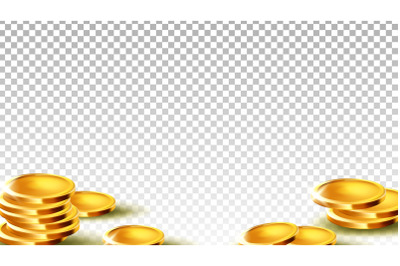 Coins Money Investment Or Saving Piggy Bank Vector