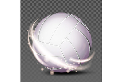 Volleyball Ball Team Sportive Accessory Vector