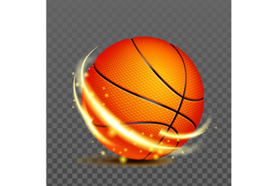 Basketball Ball For Playing Sport Game Vector