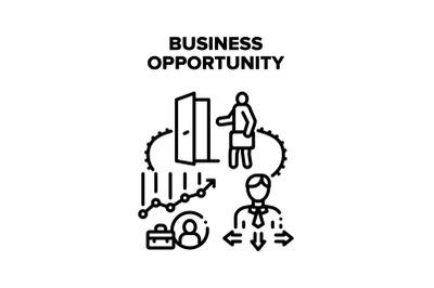 Business Opportunity Vector Concept Illustration