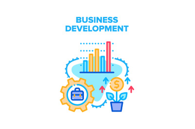 Business Development Vector Concept Illustration